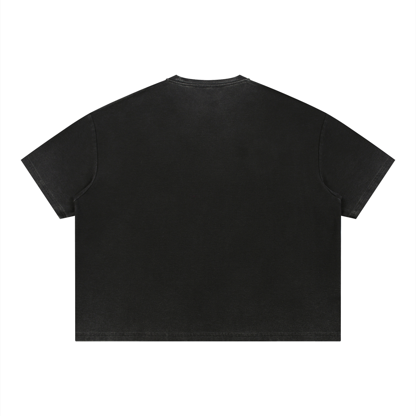 MIR Unisex Vintage Wash Sunfade Boxy Waffle T-Shirt