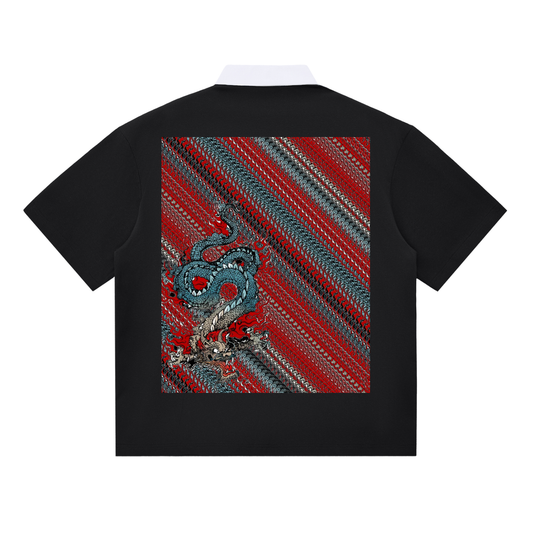 Dup1Dragon 1-1, Essential Contrast Polo Shirt
