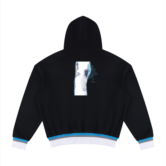 The Sorceress, Unisex Oversized Color Block Boxy Hoodie
