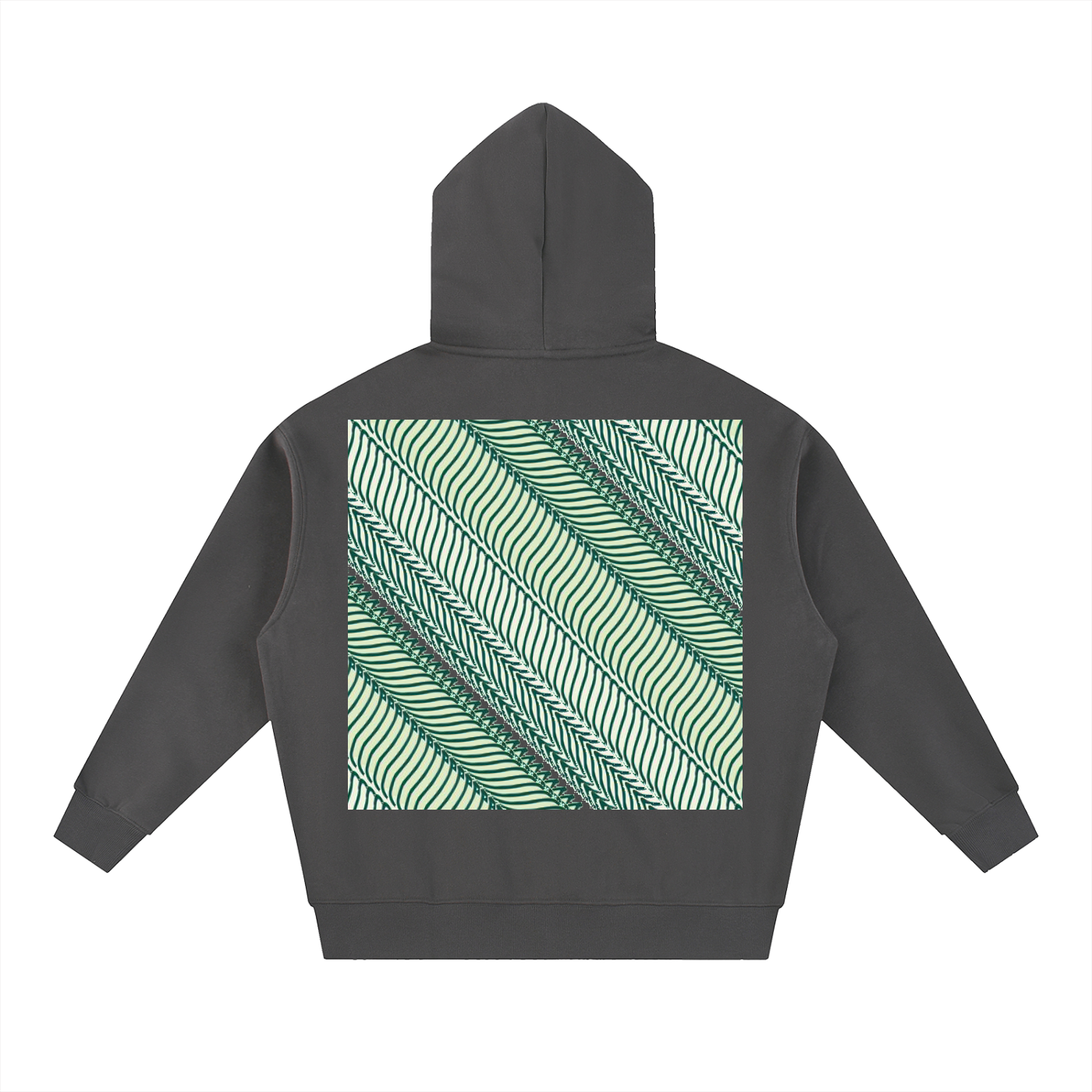 Leaf Fall DupI, Essential Oversized Fleece Boxy Hoodie