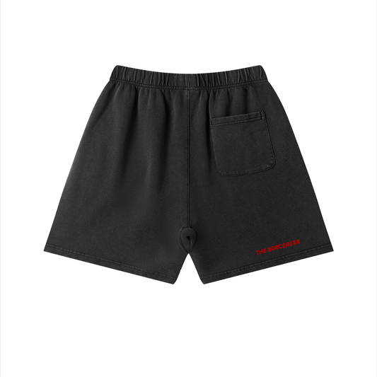 The Sorceress Shorts, Unisex Vintage Wash Cotton Shorts