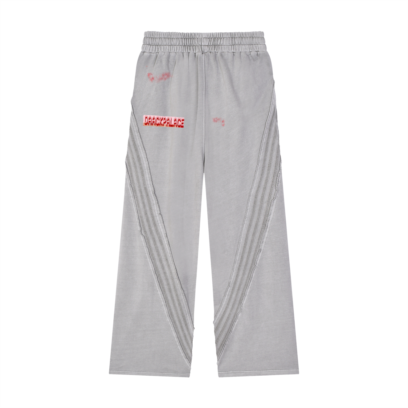 Snow Tape Raw Edge Sweatpants