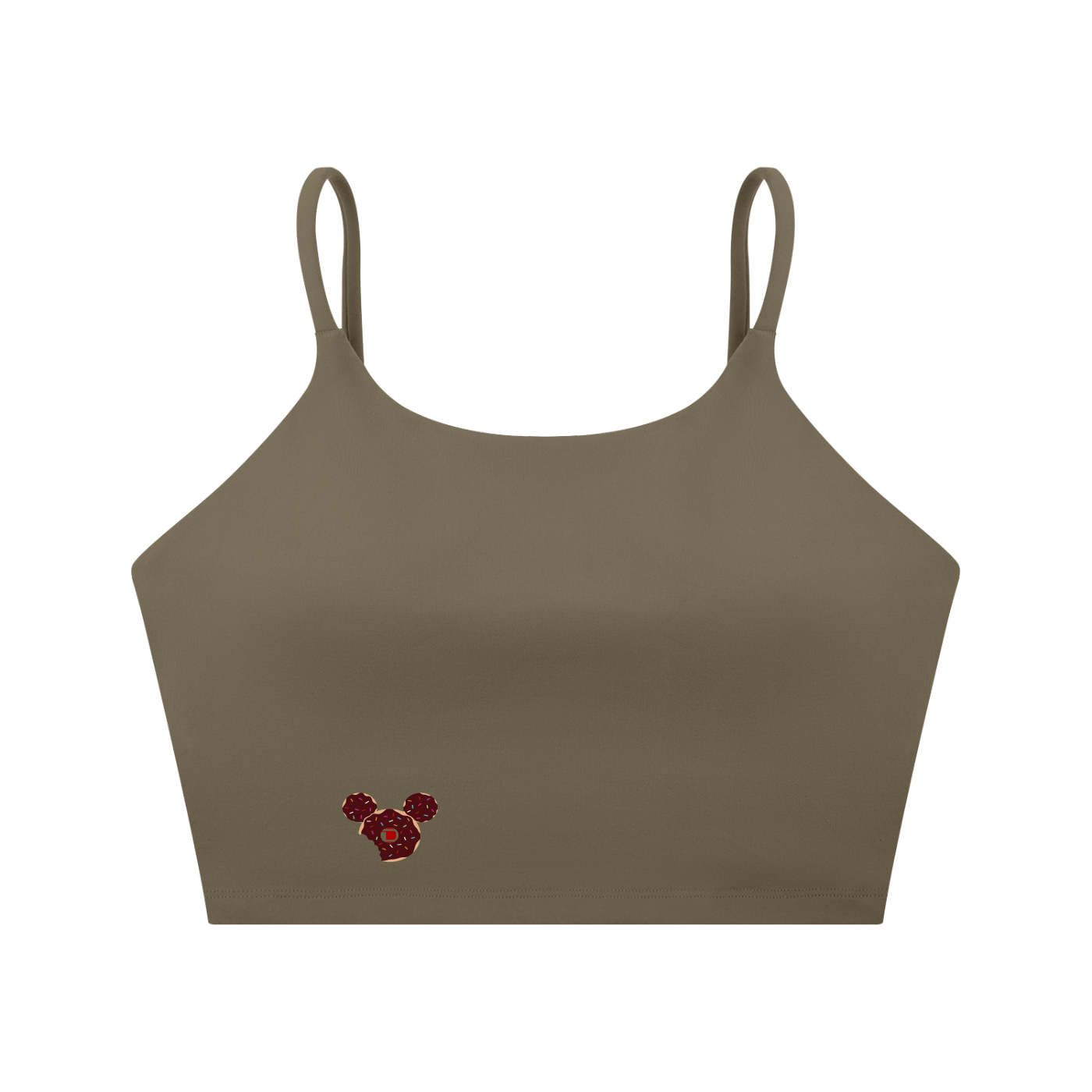 SmMcDonut Spaghetti Strap  Bra