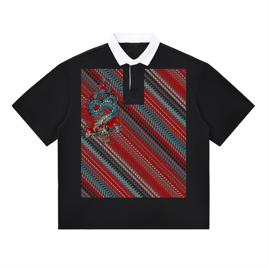 Dup1Dragon 1-3, Essential Contrast Polo Shirt