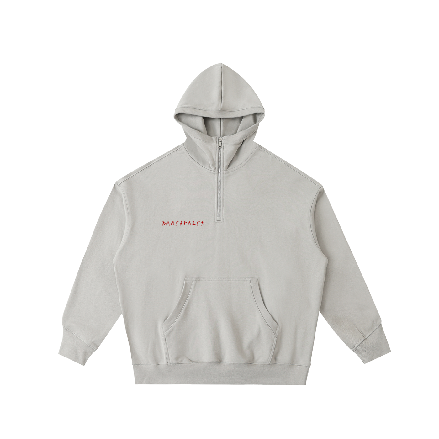 HorrorTime, DaackPalace. Big Hood Half-Zip Fleece Hoodie