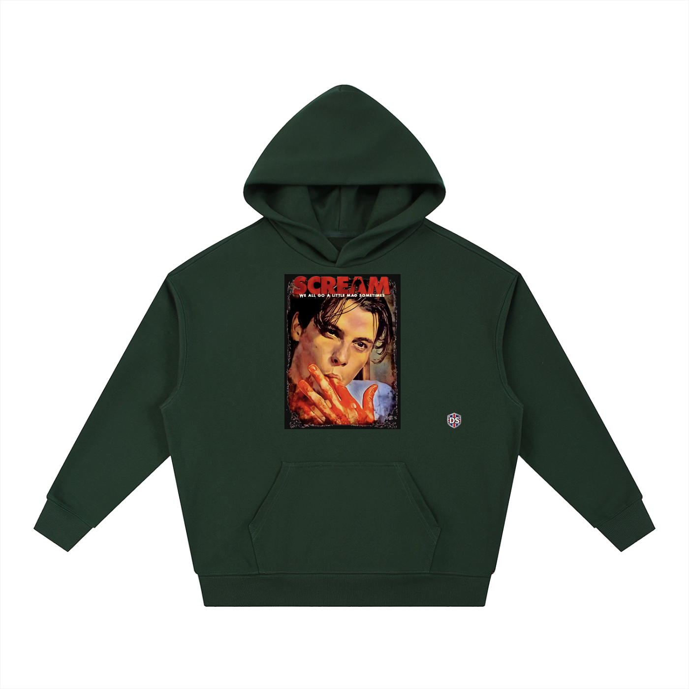 Scream Essential Boxy Heavyweight Drop-Shoulder Hoodie