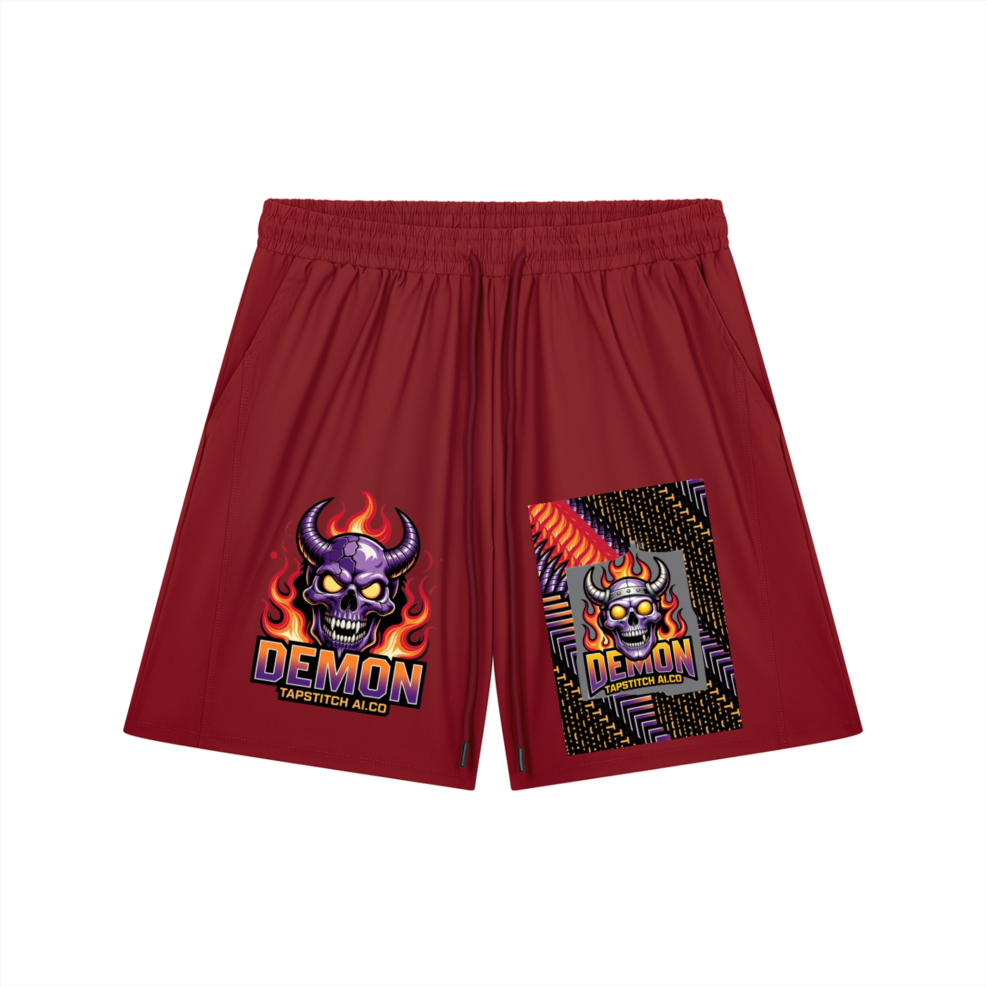 Demon  DupI, Men’s Drawstring Shorts