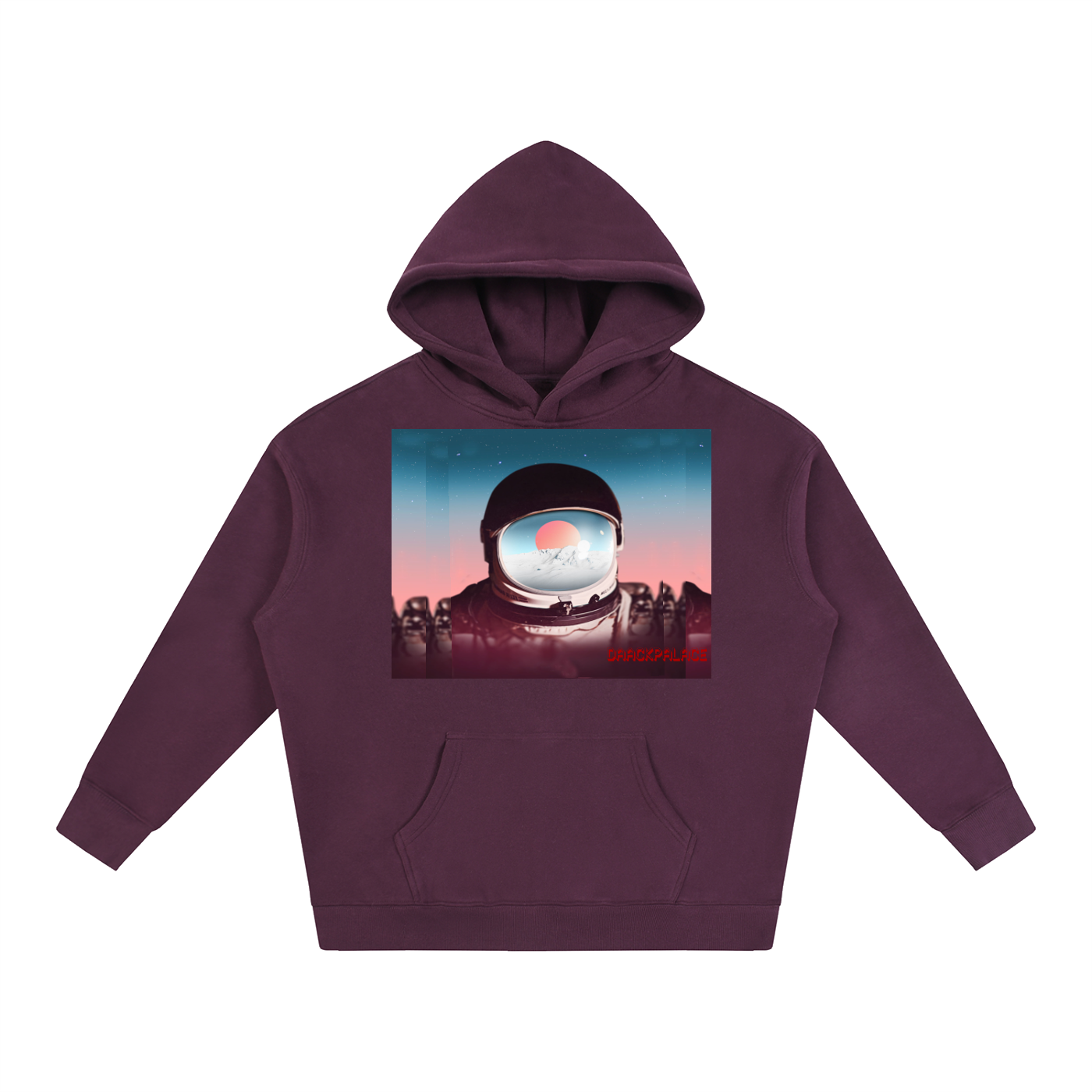 SpacedAce, DaackPalace Oversize Fleeced Hoodie