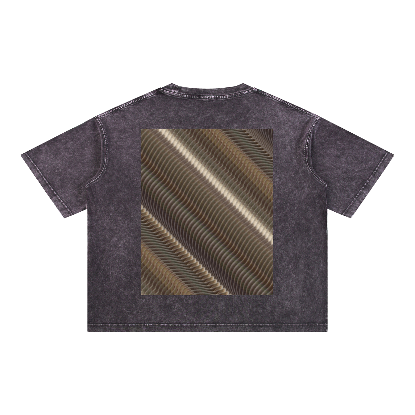 FtCat DupI, Mineral Wash Boxy Cotton T-Shirt