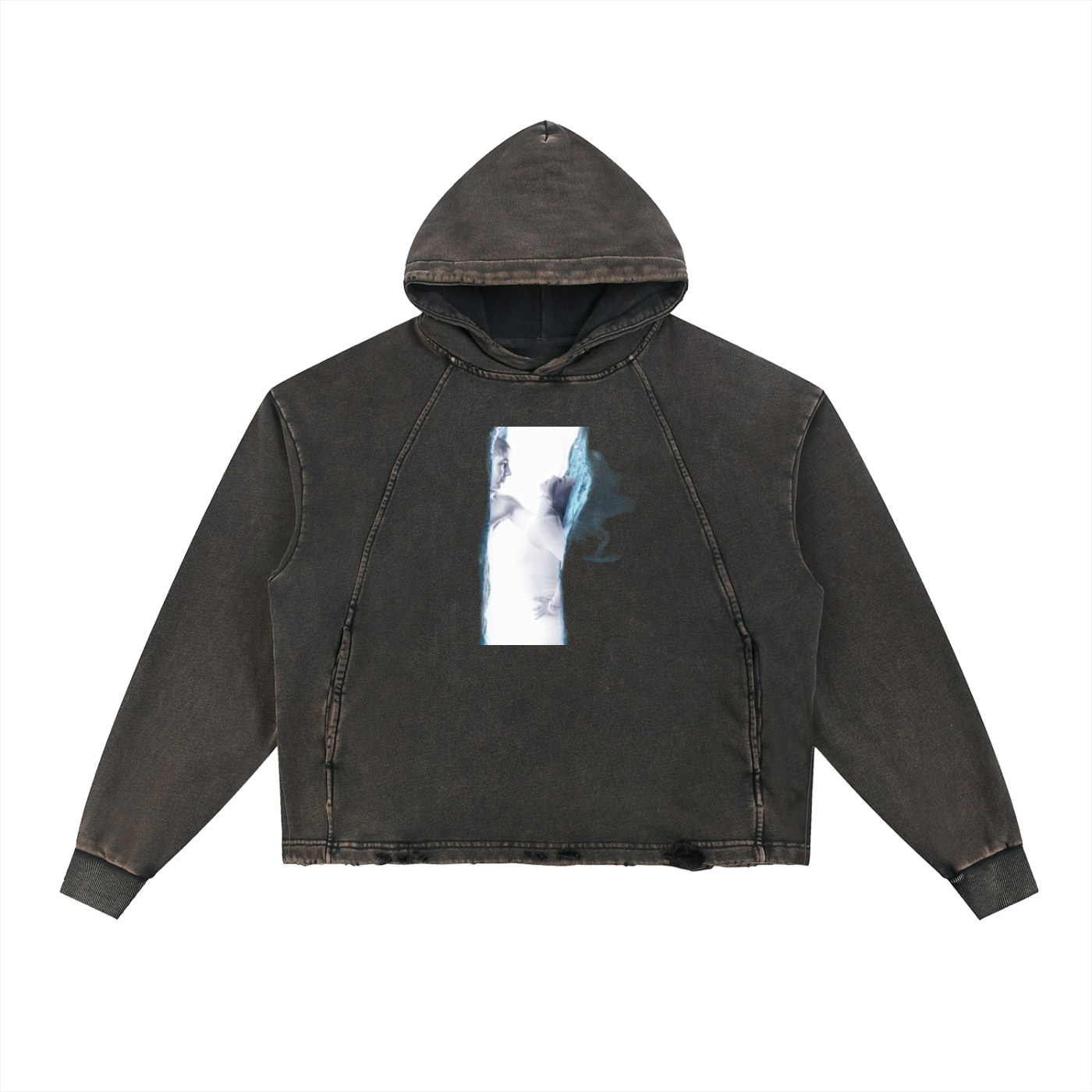 The Sorceress,  Frayed-Hem Hoodie