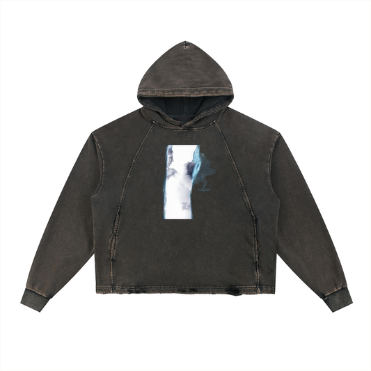 The Sorceress,  Frayed-Hem Hoodie