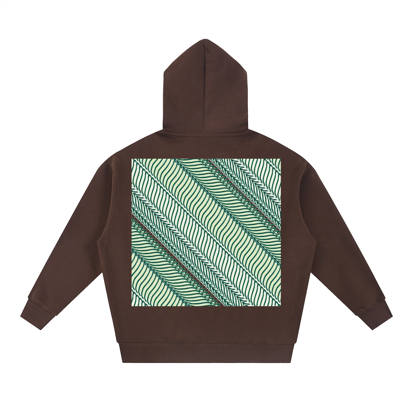 Leaf Fall DupI, Essential Oversized Fleece Boxy Hoodie