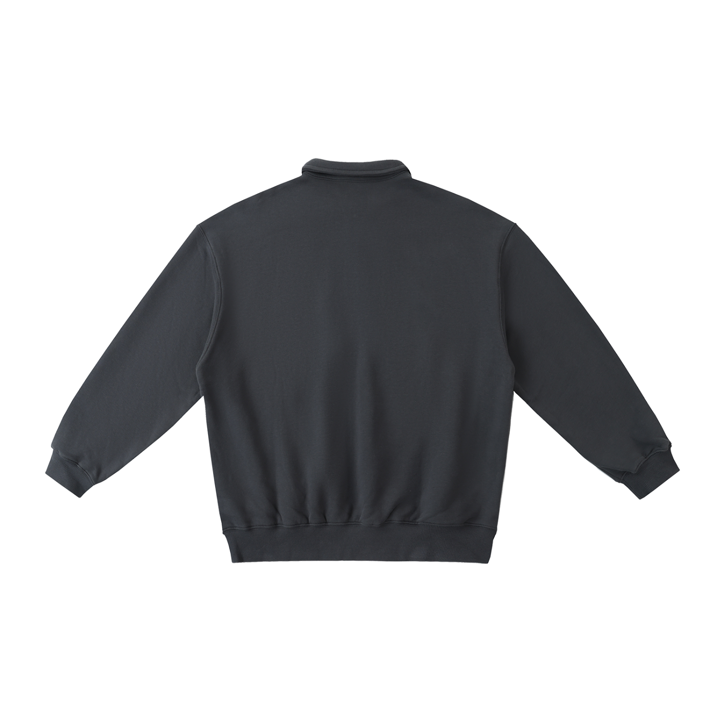 jscoin, Heavyweight Polo-Collar Sweatshirt