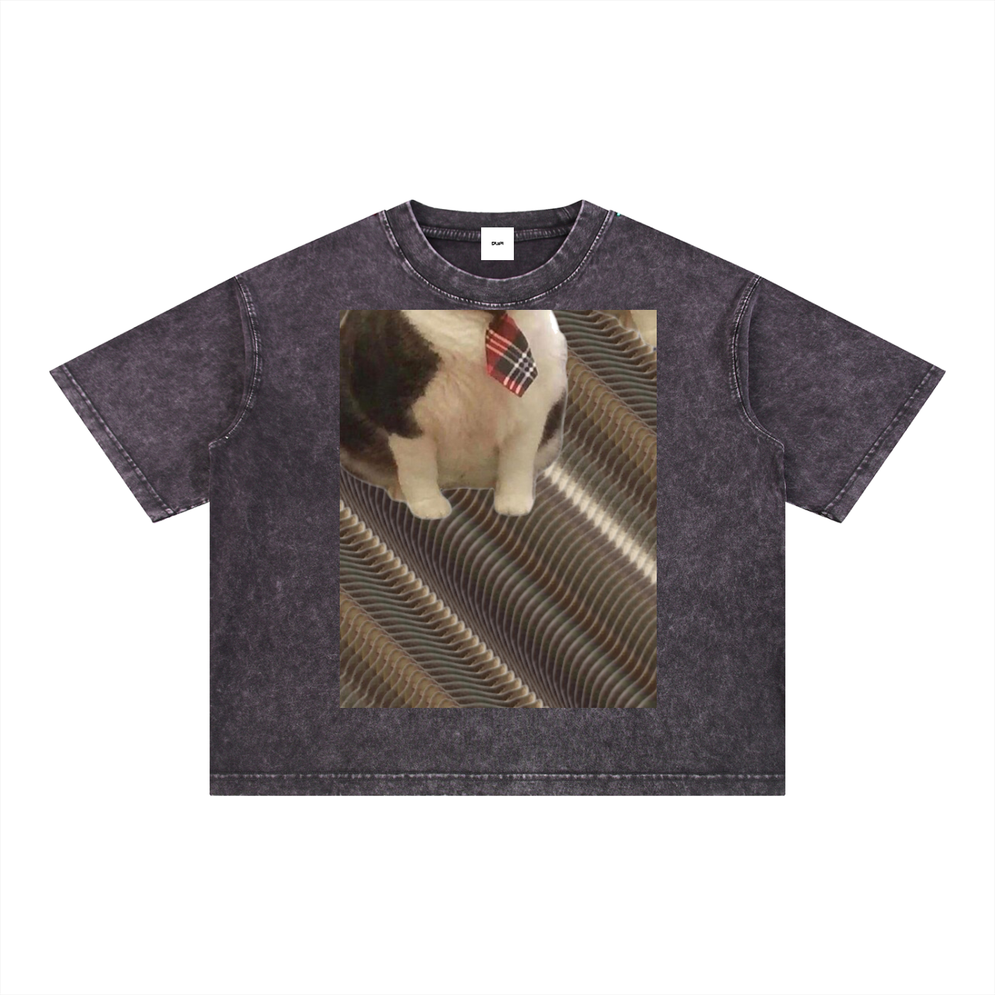 FtcTie Mineral Wash Boxy Cotton T-Shirt