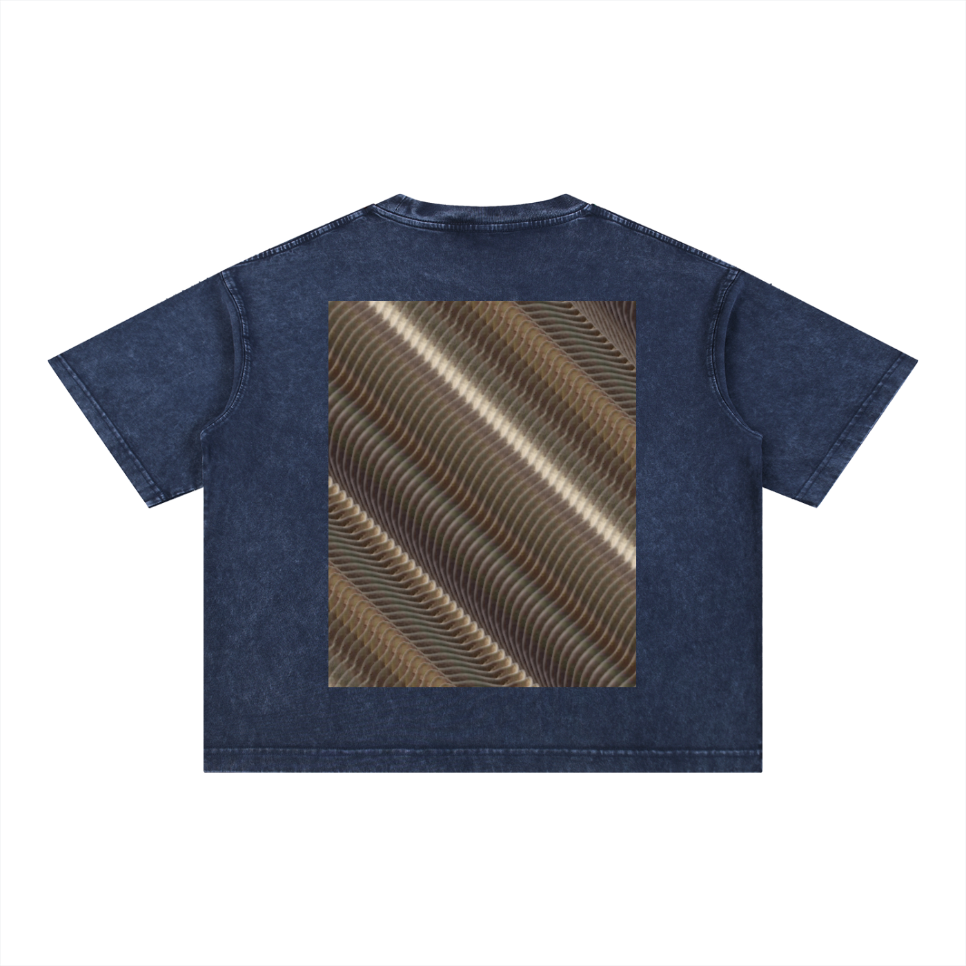 FtCat DupI, Mineral Wash Boxy Cotton T-Shirt
