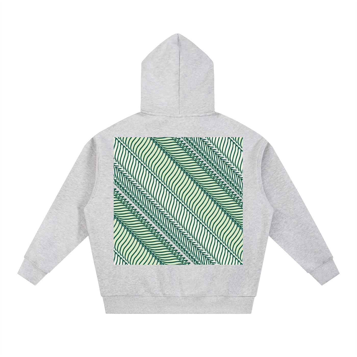 Leaf Fall DupI, Essential Oversized Fleece Boxy Hoodie