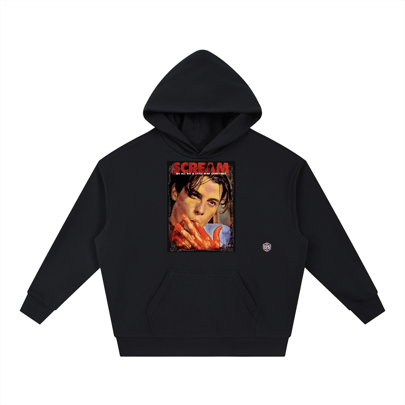 Scream Essential Boxy Heavyweight Drop-Shoulder Hoodie