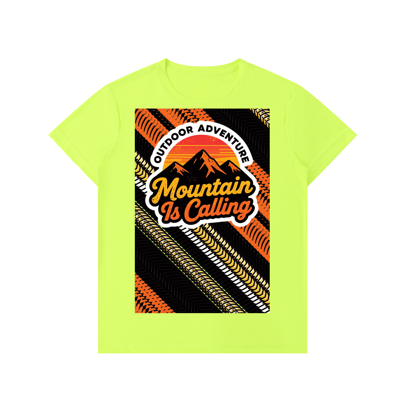 Mountain is calling, DupI. Lightweight Performance Crewneck T-Shirt