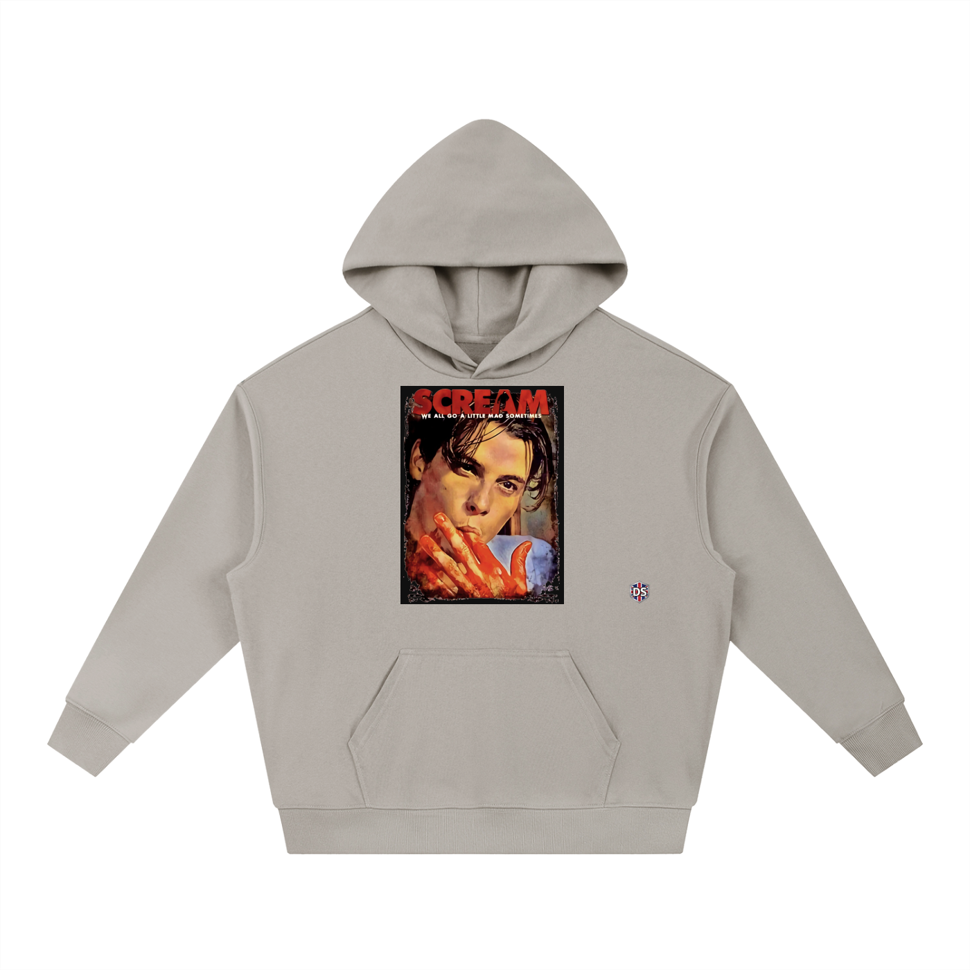 Scream Essential Boxy Heavyweight Drop-Shoulder Hoodie