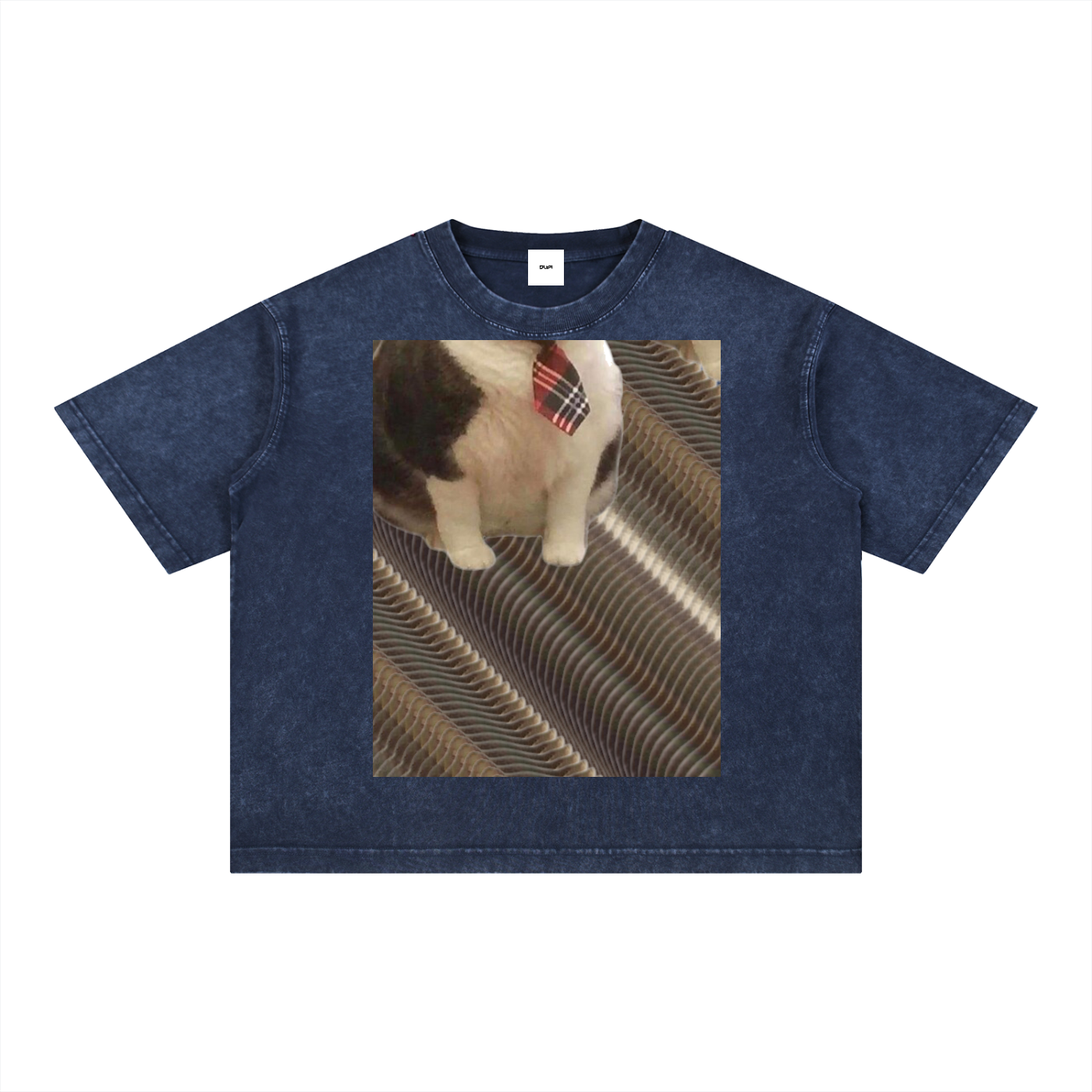 FtcTie Mineral Wash Boxy Cotton T-Shirt