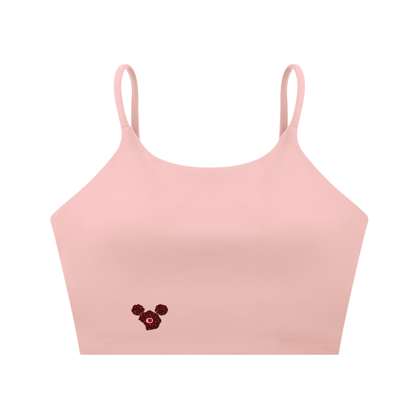 SmMcDonut Spaghetti Strap  Bra