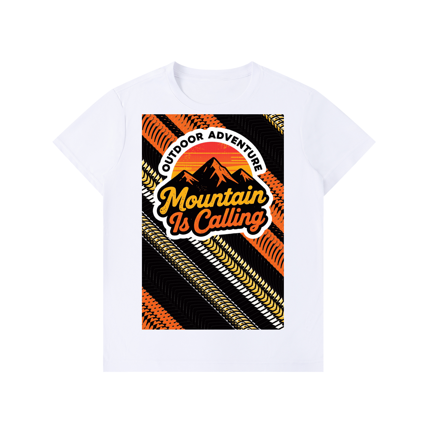 Mountain is calling, DupI. Lightweight Performance Crewneck T-Shirt