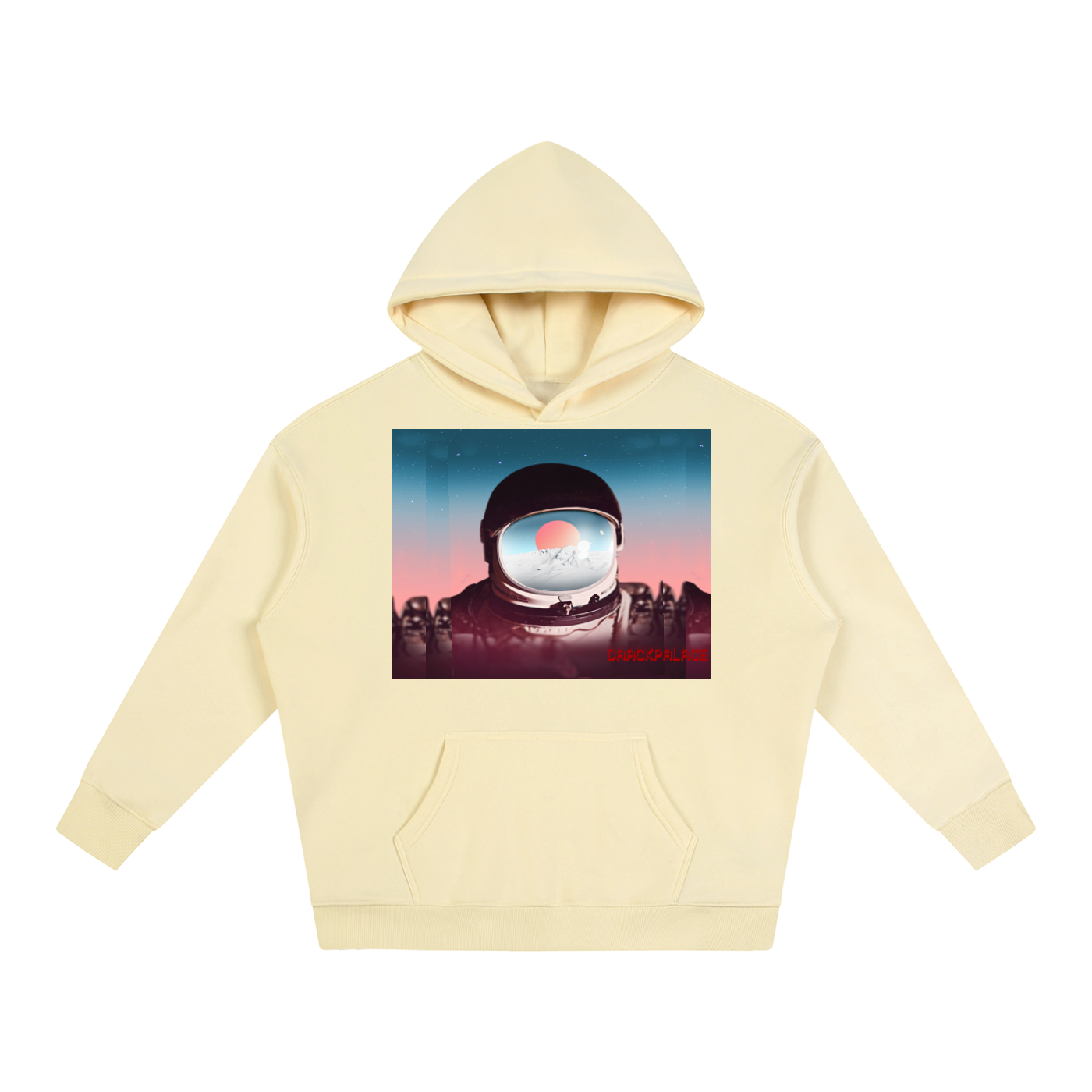 SpacedAce, DaackPalace Oversize Fleeced Hoodie