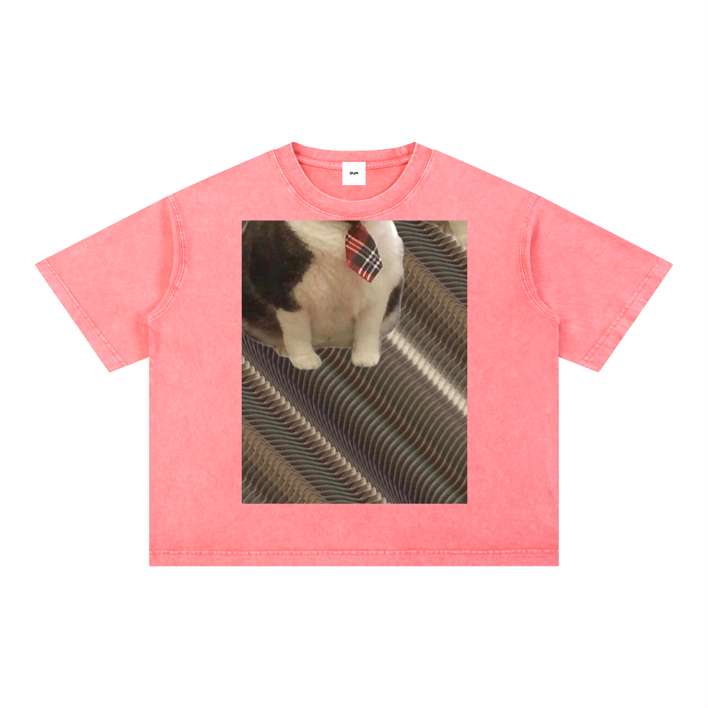 FtcTie Mineral Wash Boxy Cotton T-Shirt