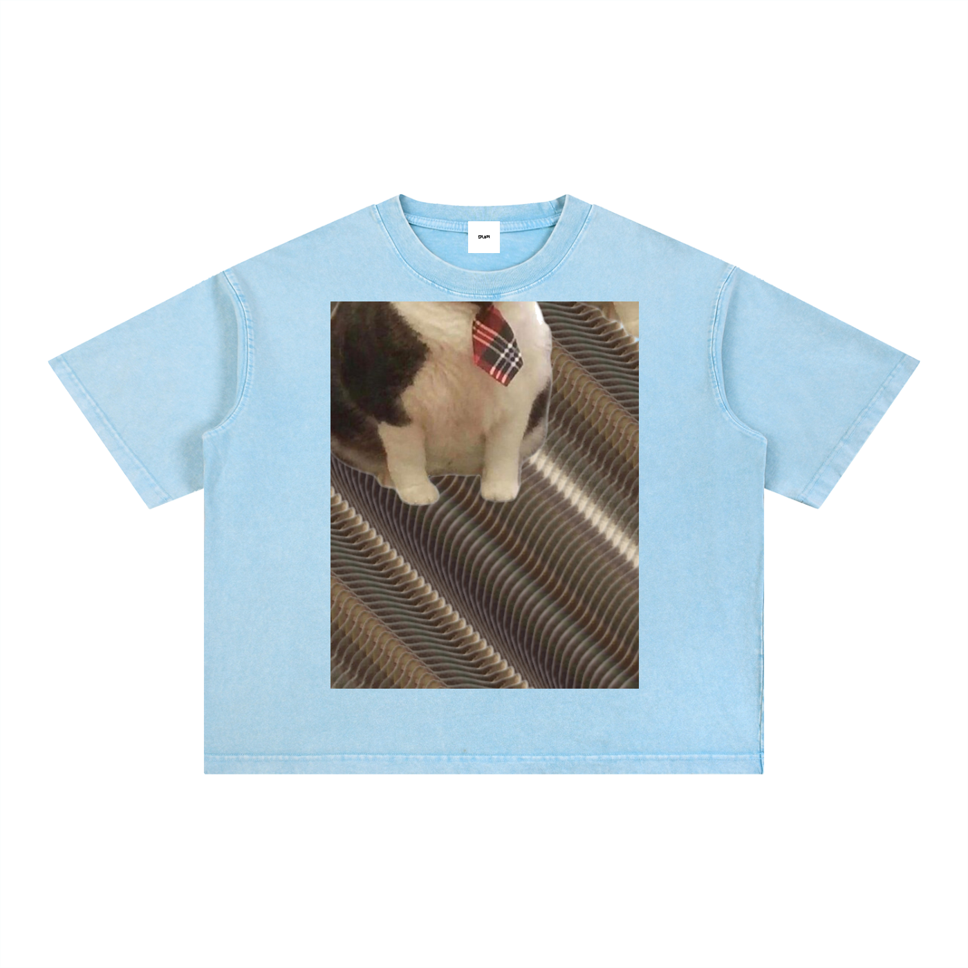 FtcTie Mineral Wash Boxy Cotton T-Shirt