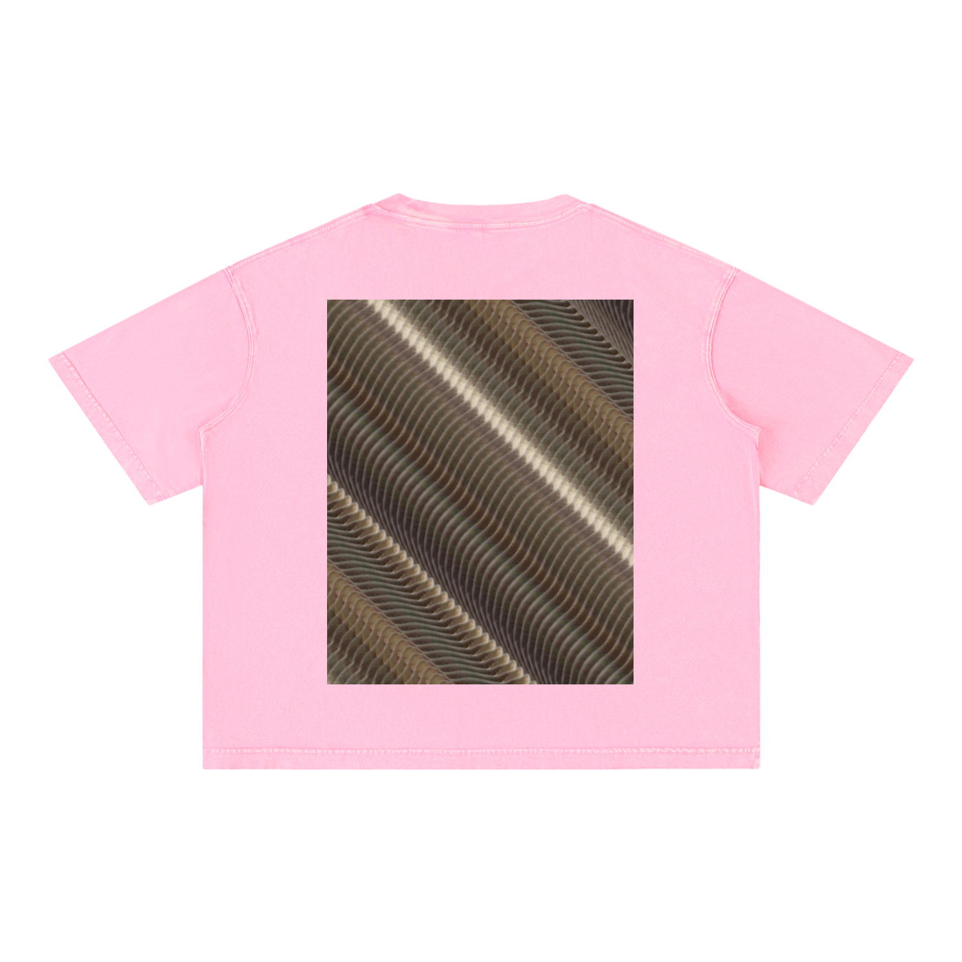 FtCat DupI, Mineral Wash Boxy Cotton T-Shirt