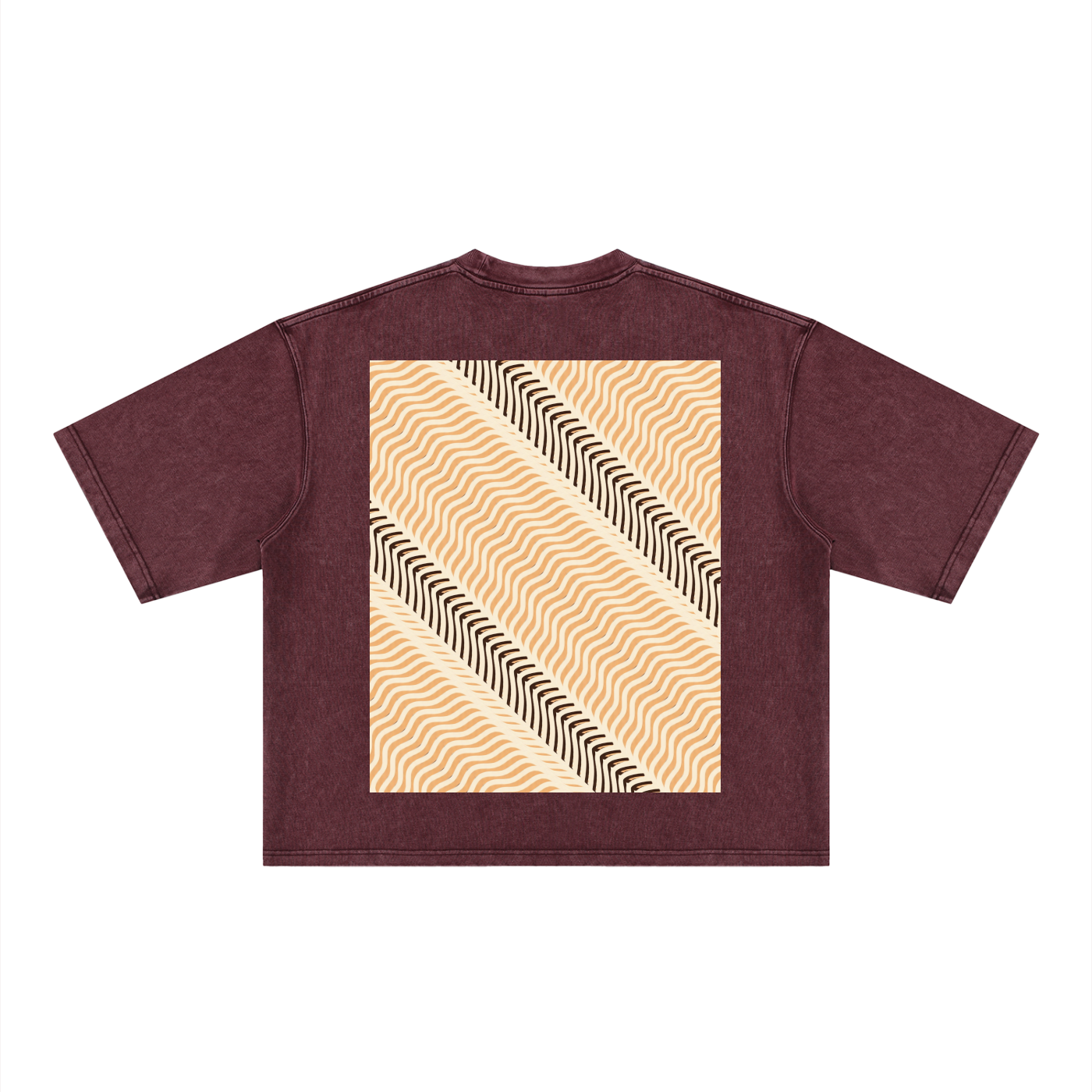Sugar Pink Wt Magnolia Cr Plant, Unisex Heavyweight Mineral Wash Boxy T-Shirt
