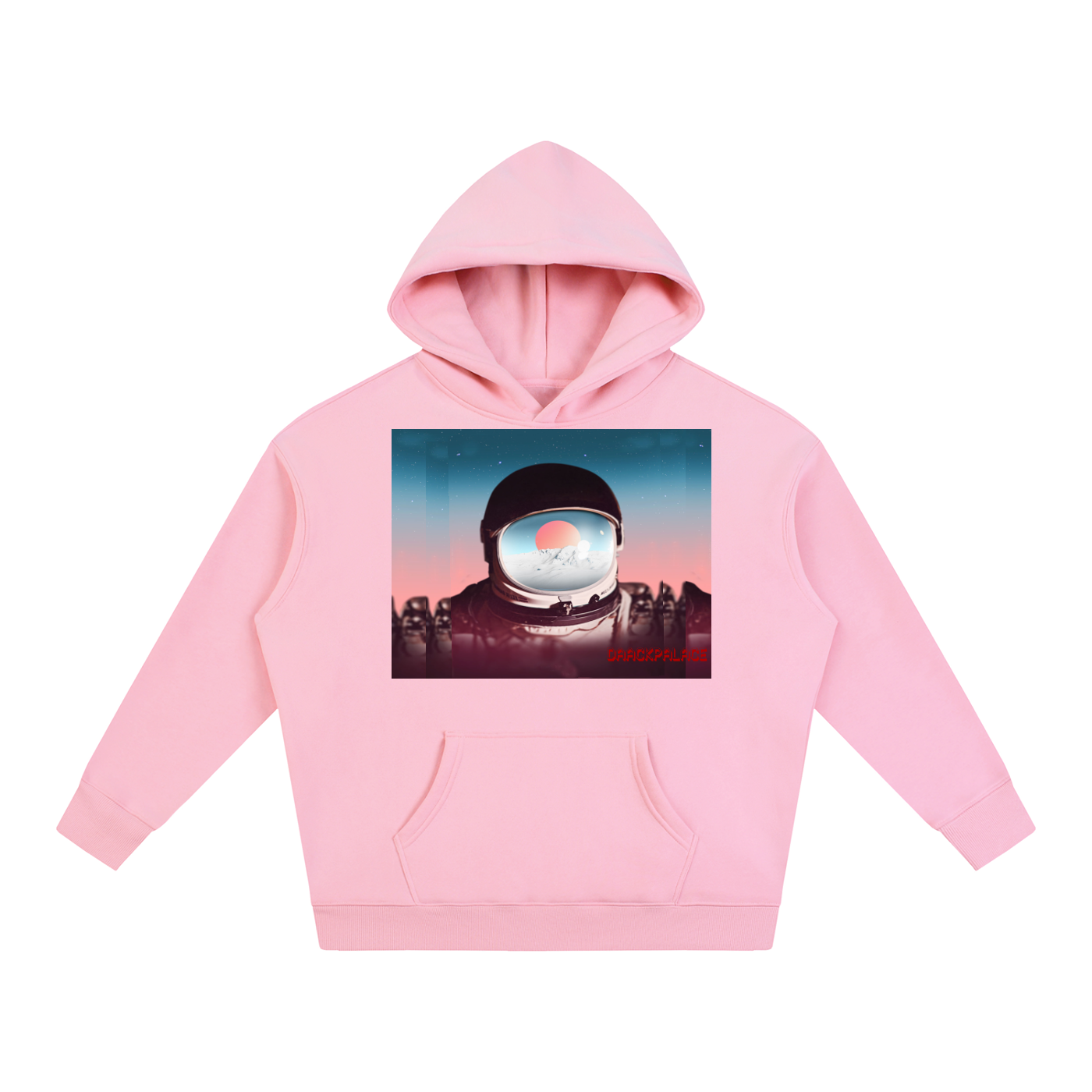 SpacedAce, DaackPalace Oversize Fleeced Hoodie