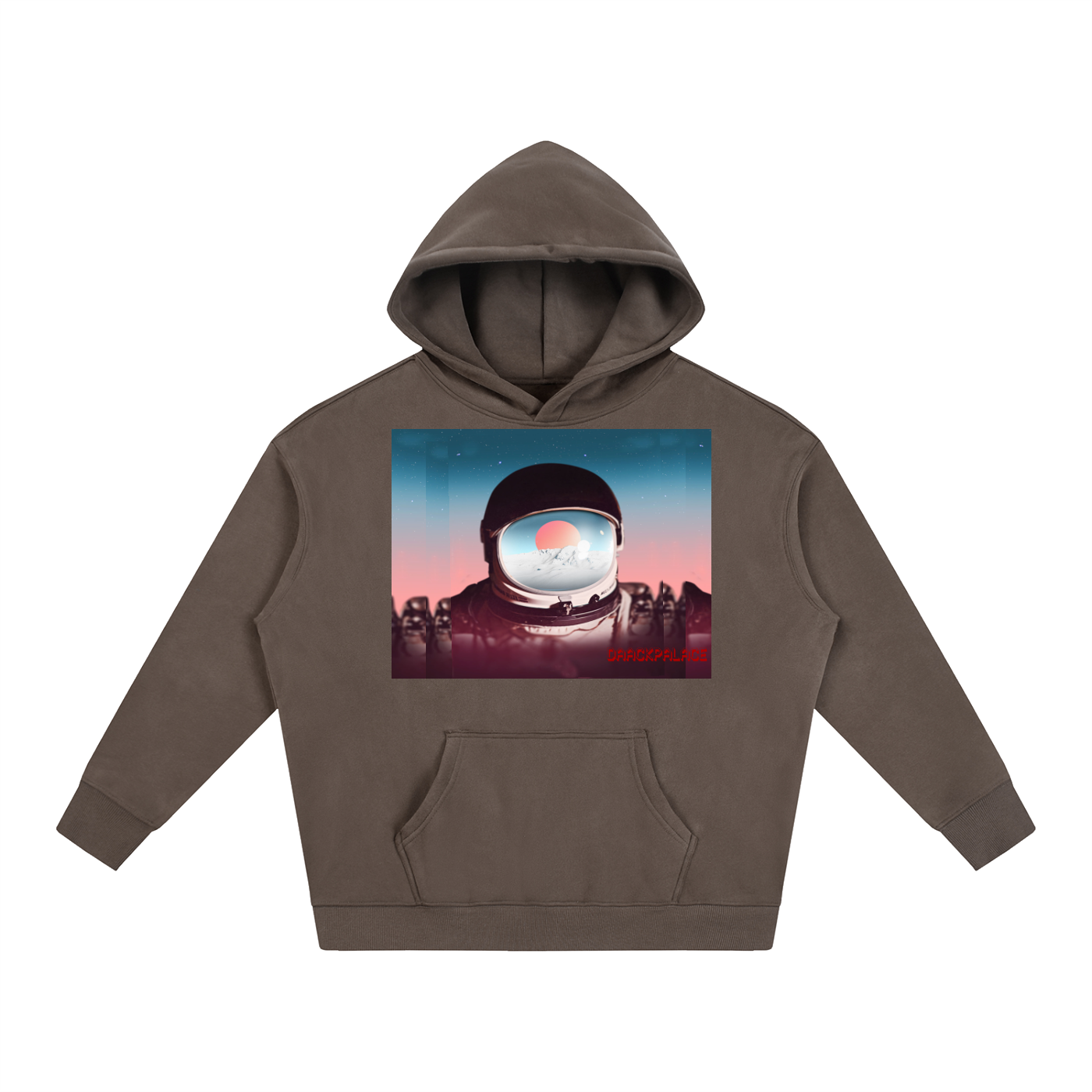 SpacedAce, DaackPalace Oversize Fleeced Hoodie