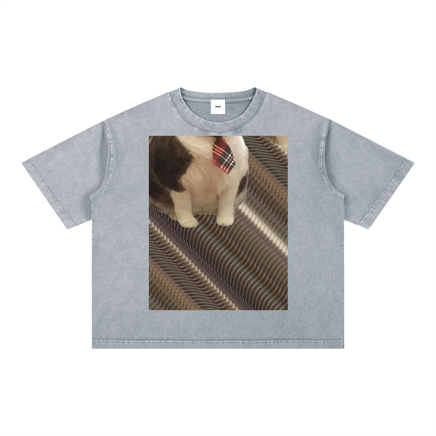 FtcTie Mineral Wash Boxy Cotton T-Shirt