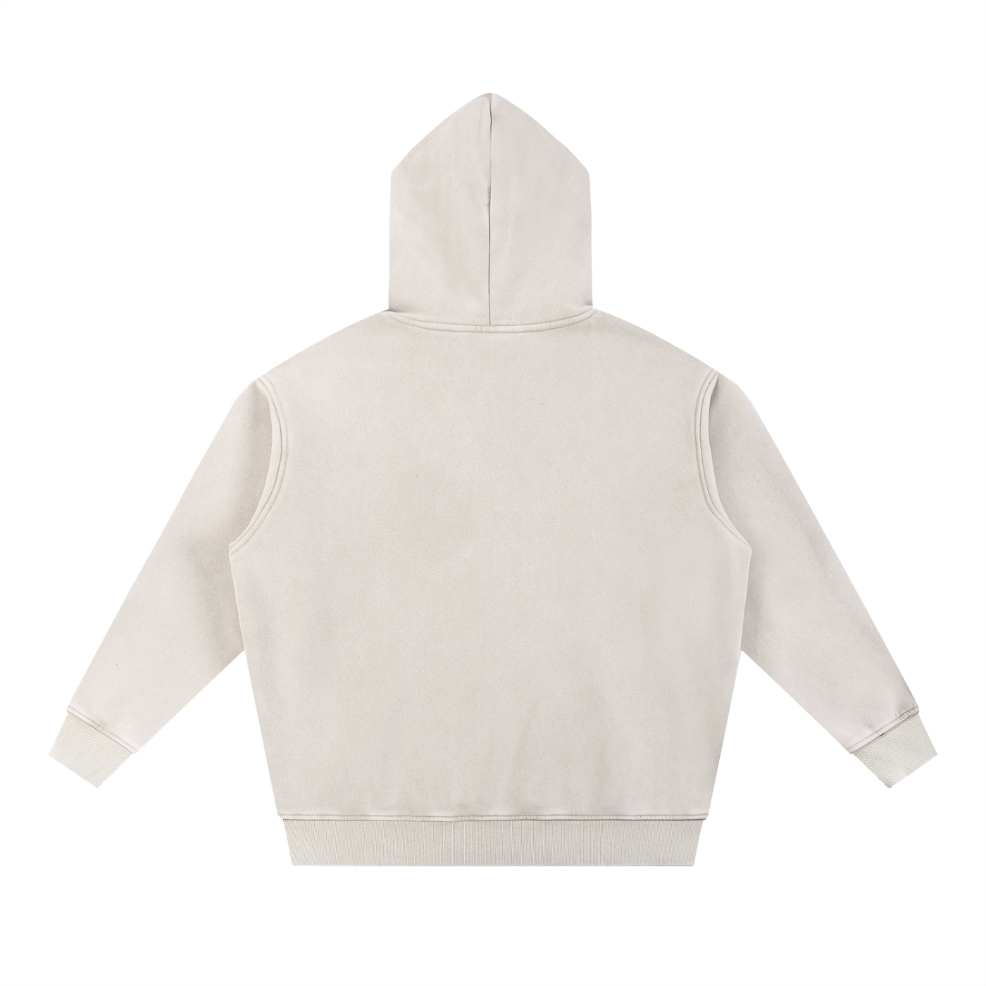 LVETNG, Snow Wash Fleece Oversize Hoodie
