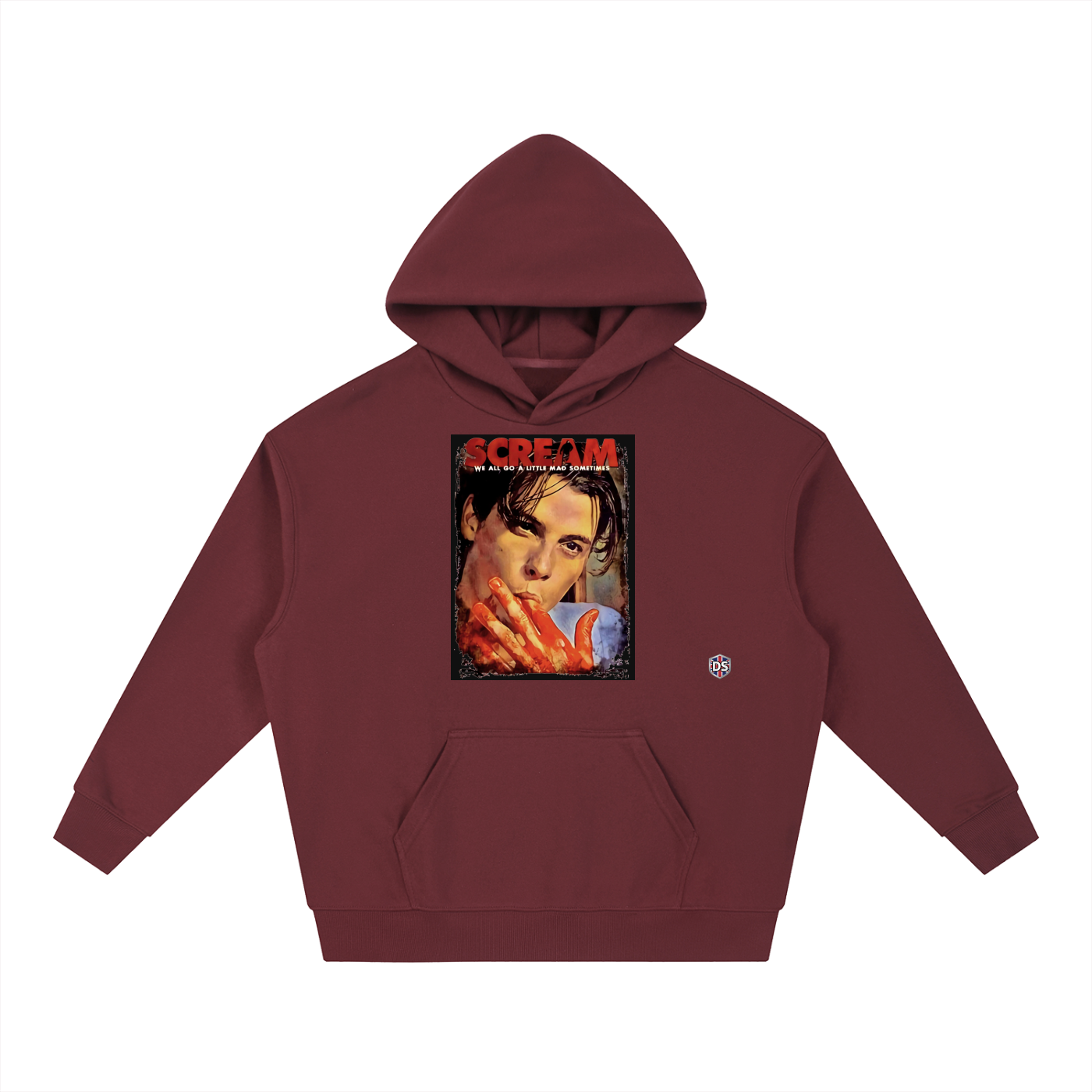 Scream Essential Boxy Heavyweight Drop-Shoulder Hoodie