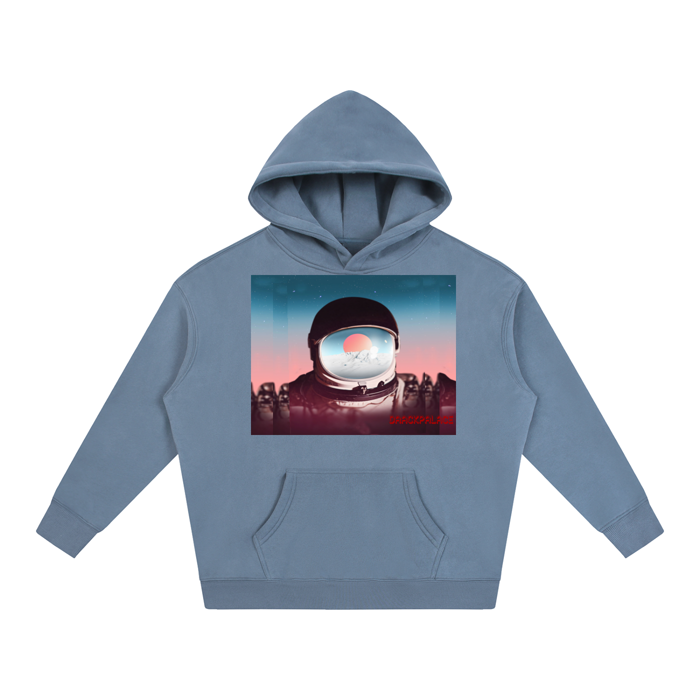SpacedAce, DaackPalace Oversize Fleeced Hoodie