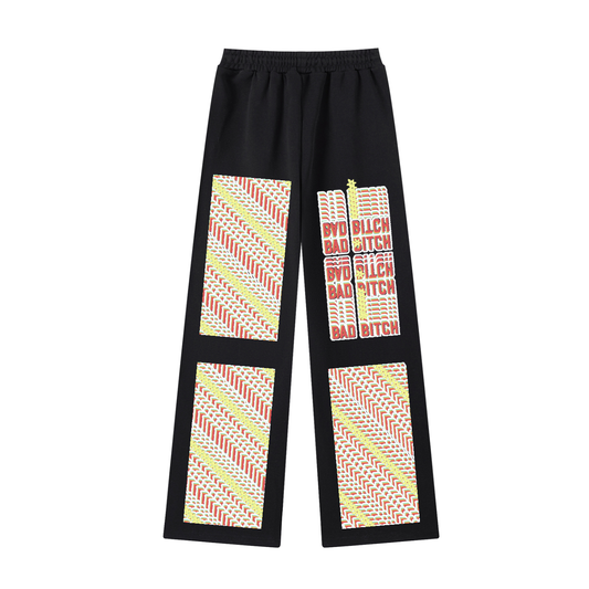 BAD BITCH DupI, Essential Straight-Leg Sweatpants