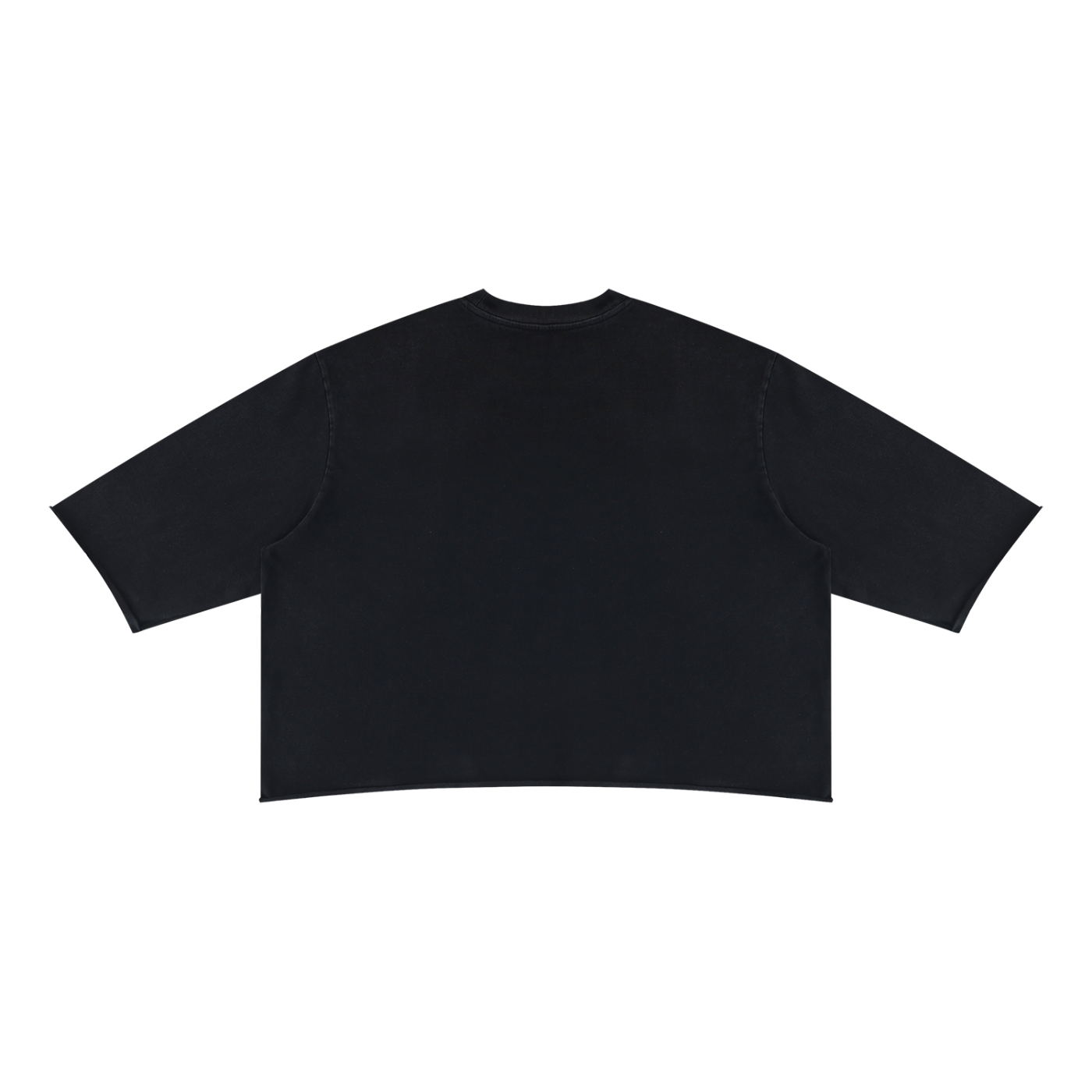 cClip, MonalollyCopy. T-shirt,Unisex Mineral Wash Raw Hem Boxy T-Shirt