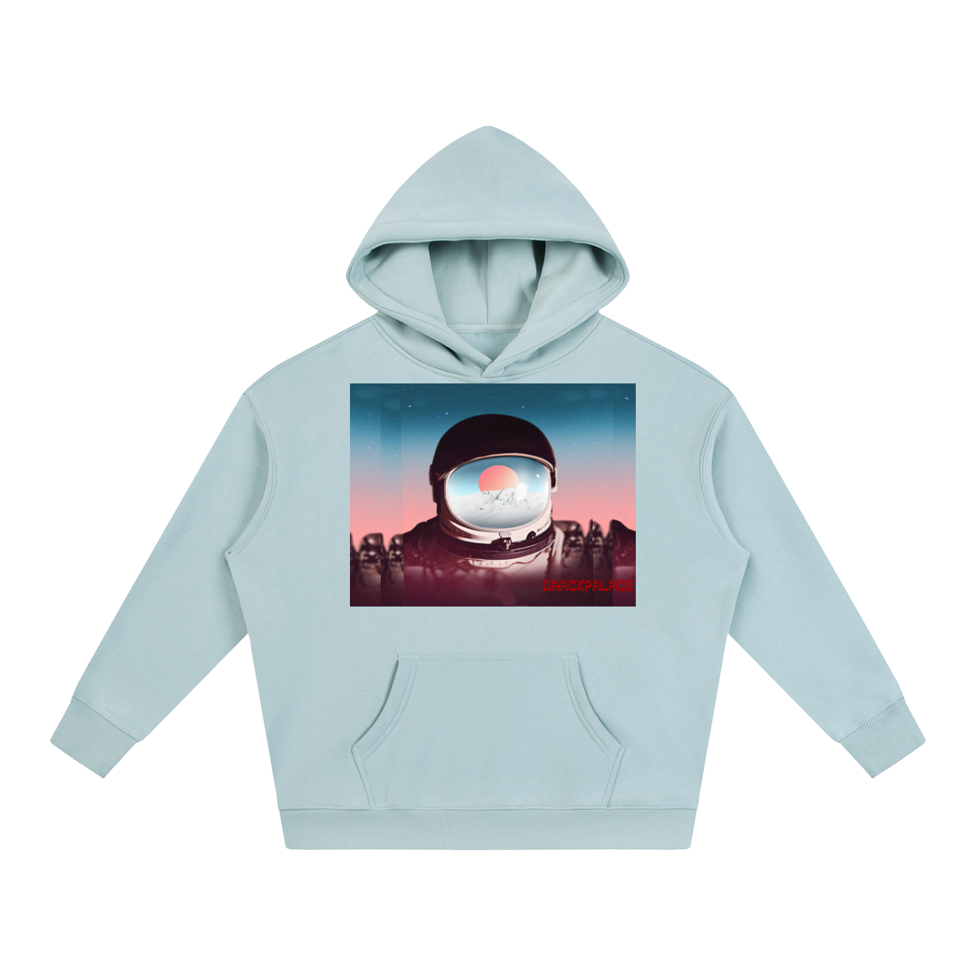 SpacedAce, DaackPalace Oversize Fleeced Hoodie