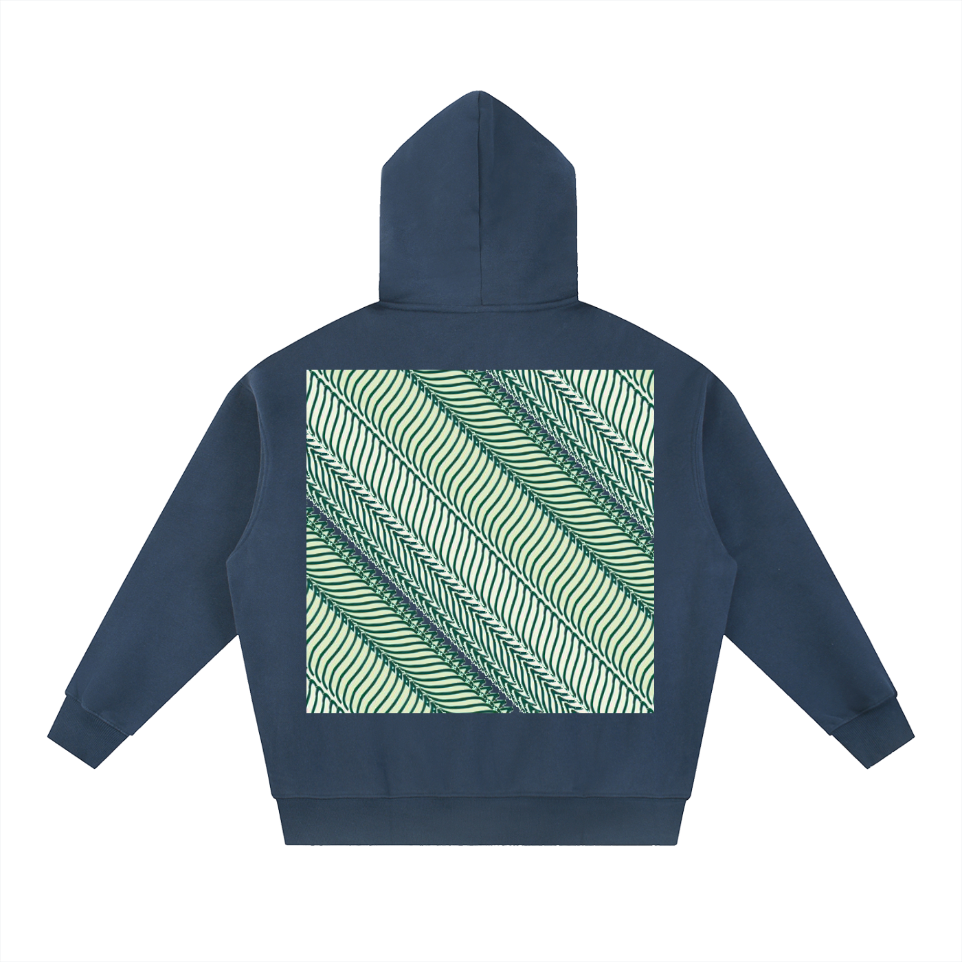 Leaf Fall DupI, Essential Oversized Fleece Boxy Hoodie