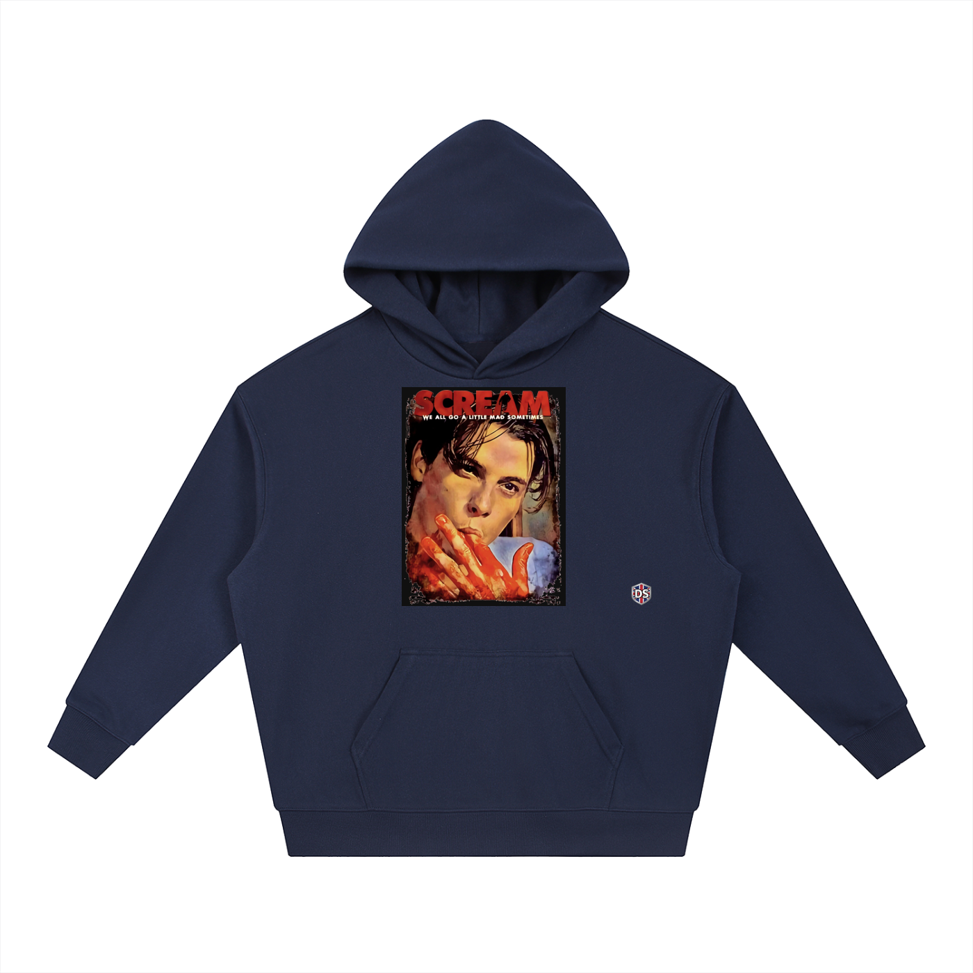 Scream Essential Boxy Heavyweight Drop-Shoulder Hoodie