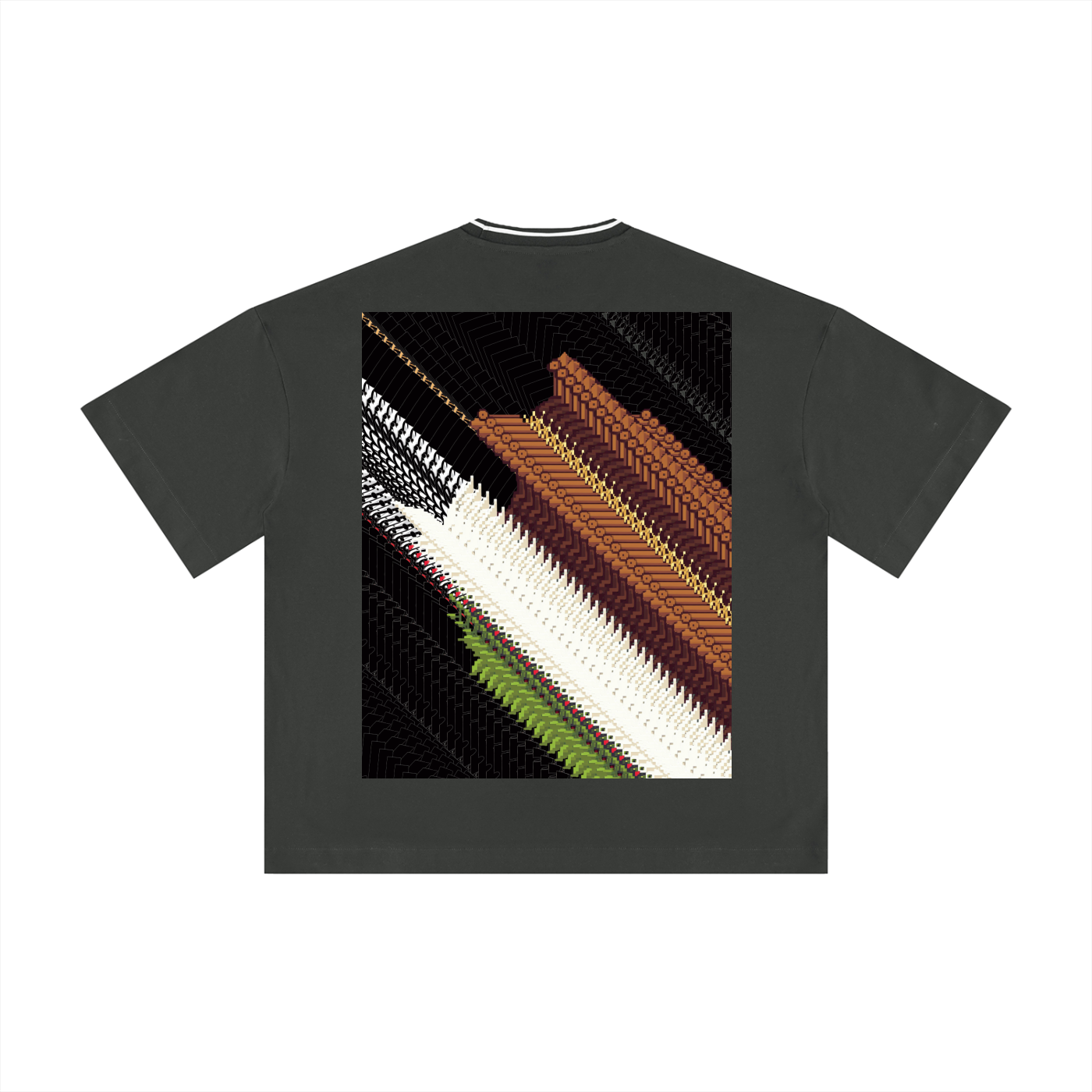 Js Dackpalace DupI, Unisex Boxy Ribbed T-Shirt