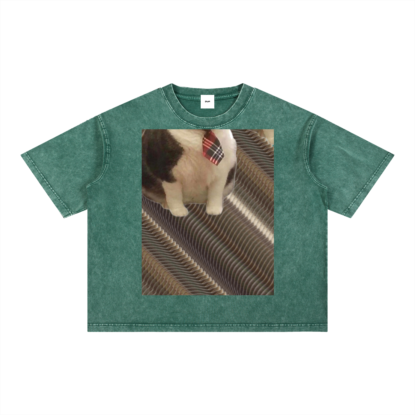 FtcTie Mineral Wash Boxy Cotton T-Shirt