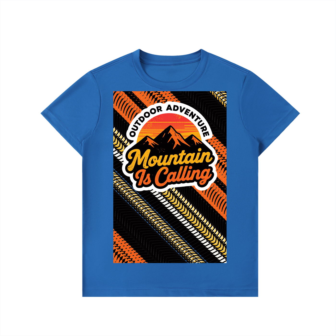 Mountain is calling, DupI. Lightweight Performance Crewneck T-Shirt