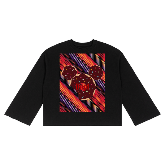 DupI DonUt, Unisex Waffle Raw Edge T-Shirt