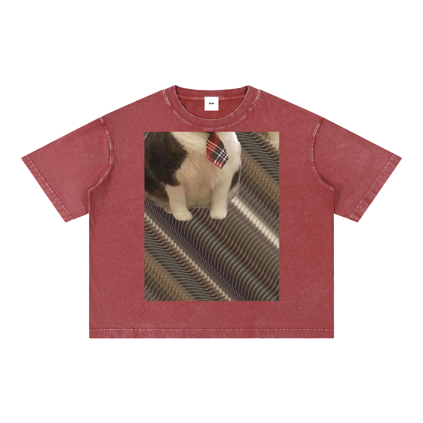 FtcTie Mineral Wash Boxy Cotton T-Shirt