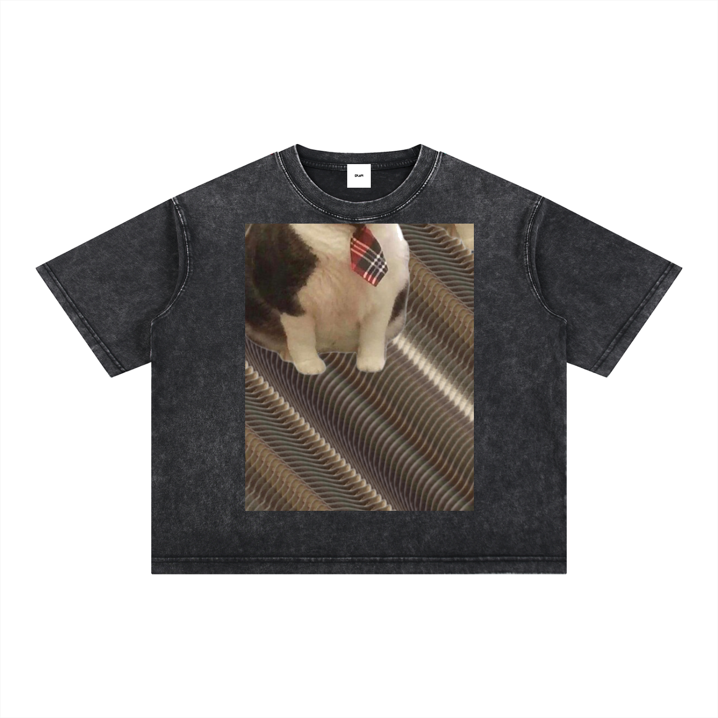 FtcTie Mineral Wash Boxy Cotton T-Shirt