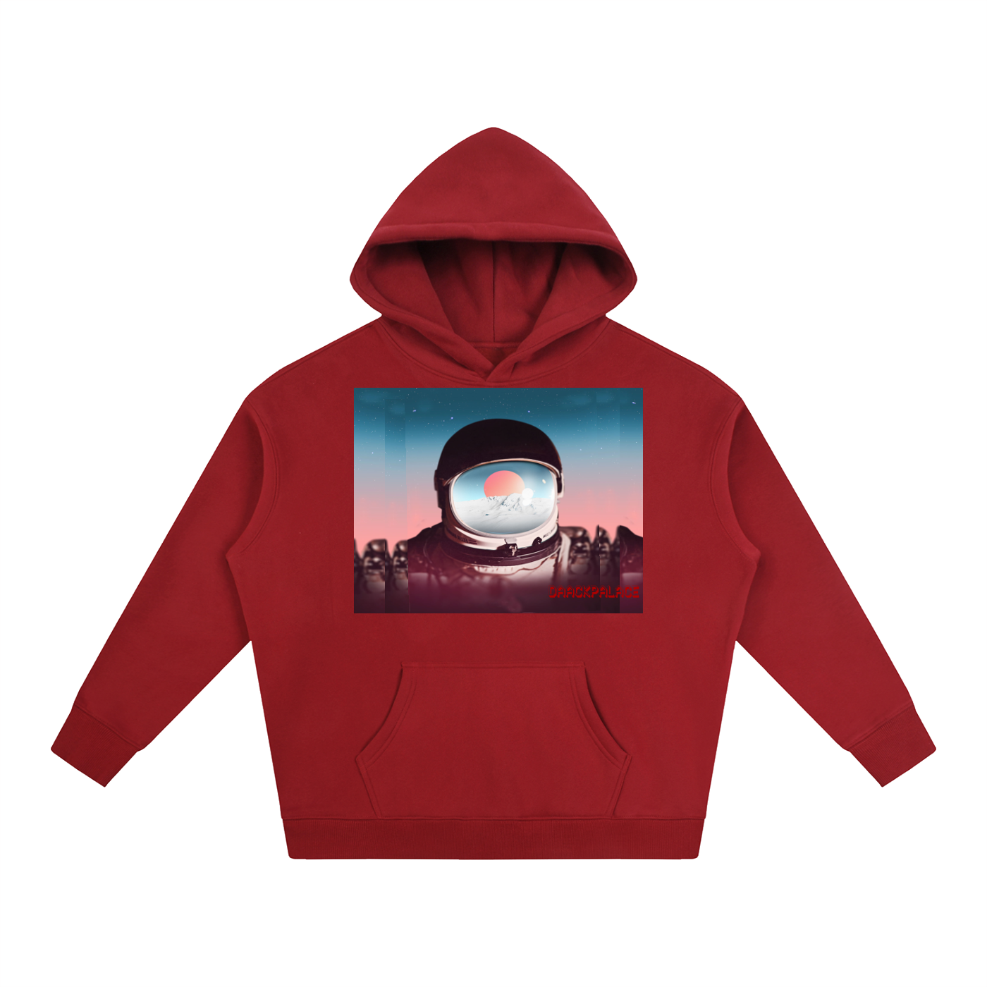 SpacedAce, DaackPalace Oversize Fleeced Hoodie