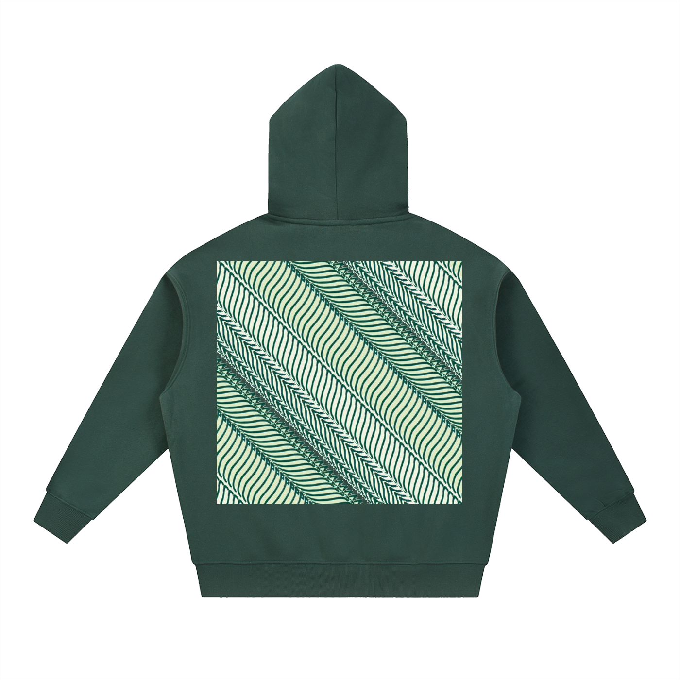 Leaf Fall DupI, Essential Oversized Fleece Boxy Hoodie